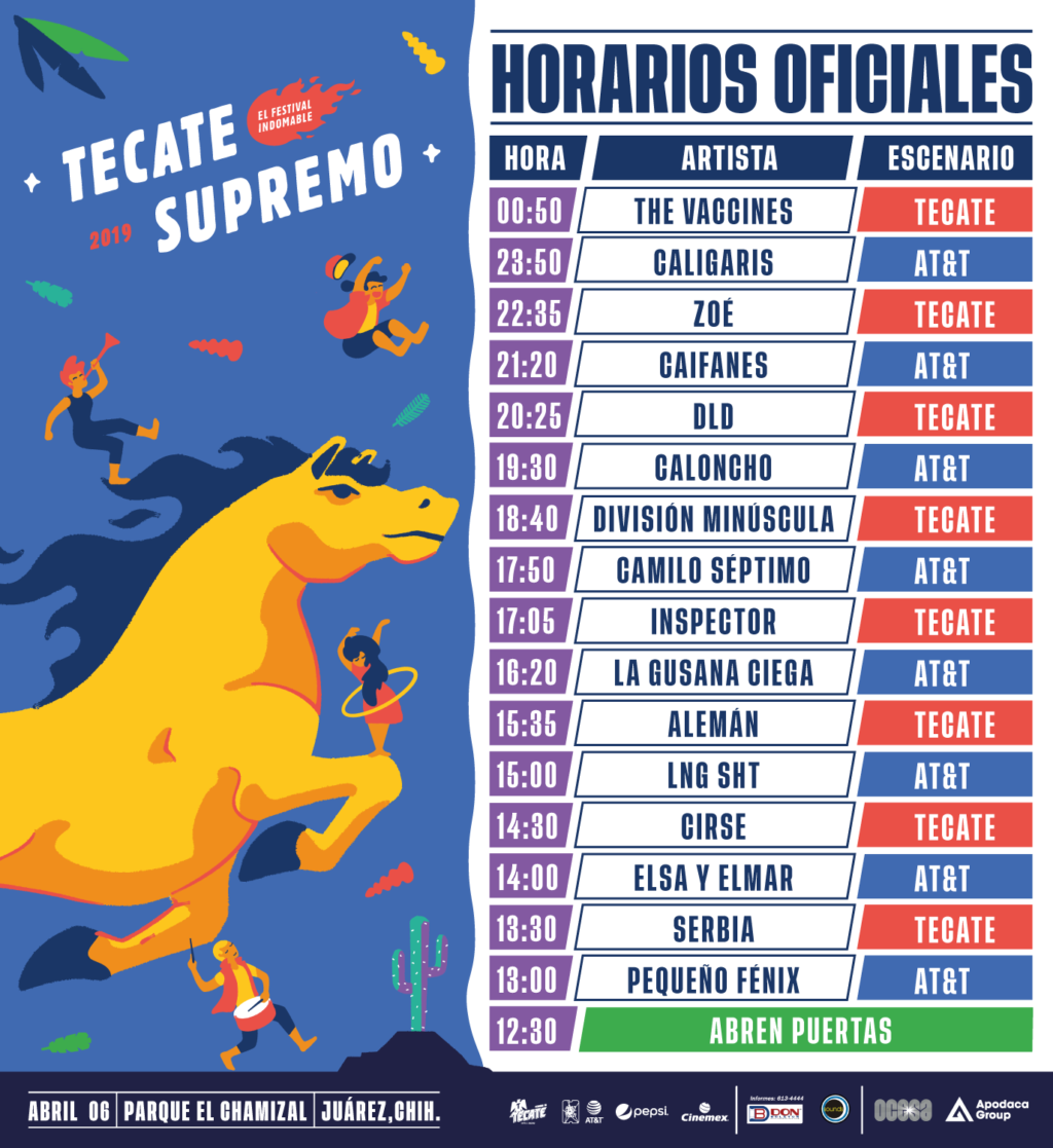 ¿Te lanzarás a Tecate Supremo? ¡Ya están aquí los horarios oficiales