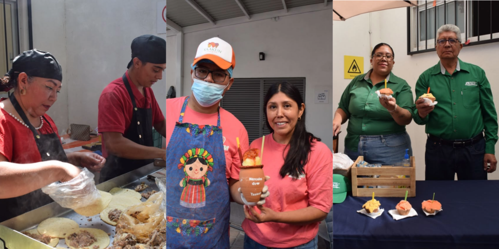 feria de la barbacoa y la nieve