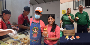 feria de la barbacoa y la nieve